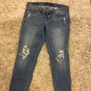 Lucky Brand Distressed Charlie Skinny Jean